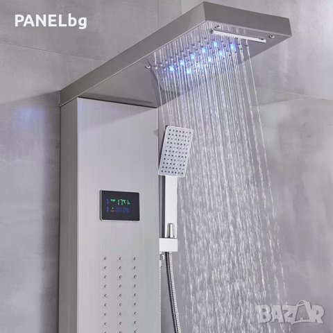 Хидромасажен душ панел Гълфос,дисплей,термоглава,лед-БЕЗПЛАТНА ДОСТАВКА, снимка 12 - Душове - 35561567