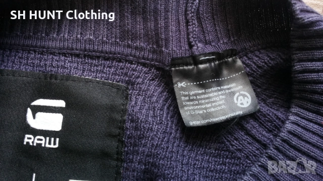 G-Star RAW Core Straight R Knit Размер L блуза с дълъг ръкав 7-52, снимка 12 - Пуловери - 52825650
