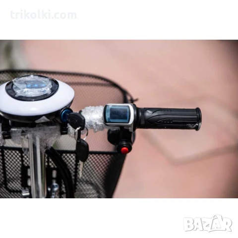 Електрическа триколка! Последни бройки! само 1150 лева!, снимка 10 - Инвалидни колички - 51027307