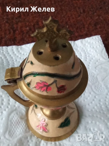 Бронзов тамянник кадилник 53797, снимка 6 - Колекции - 53503391