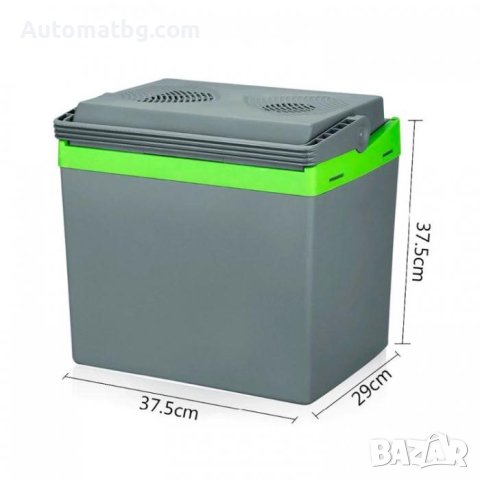 Хладилна чанта Automat, 25L, 12V, 220V, Барче за кола, Сив, снимка 4 - Аксесоари и консумативи - 40643842