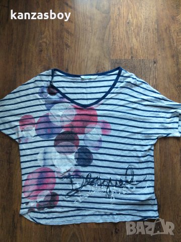 desigual - страхотна дамска тениска, снимка 7 - Тениски - 32436883