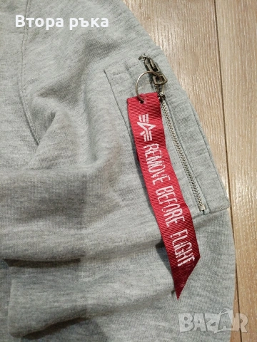 alpha industries горнище мъжка оригинален , снимка 5 - Спортни дрехи, екипи - 53012035