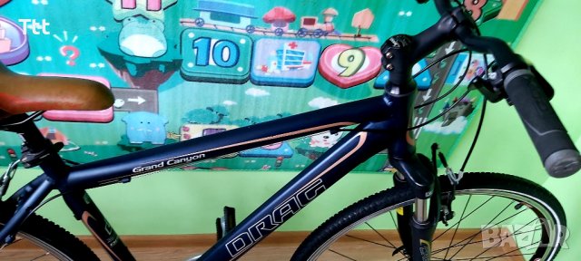 Drag  алуминиев хибриден градски велосипед 28цола  , снимка 3 - Велосипеди - 31715483