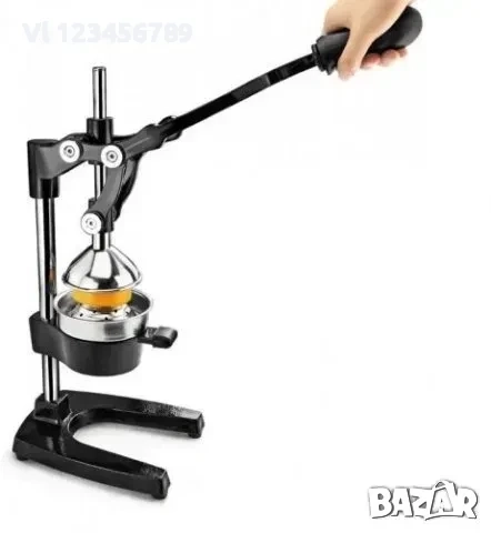 Професионална ръчна цитрус преса, машина за фреш от цитруси, снимка 2 - Други - 52240093