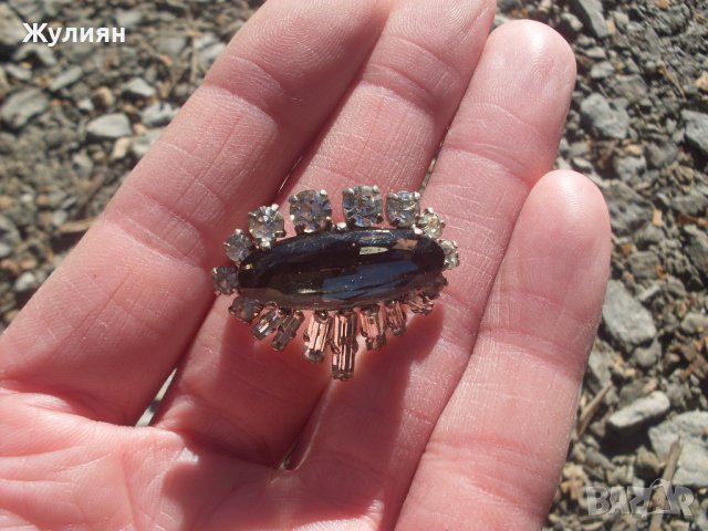 СТАРА БРОШКА, снимка 3 - Антикварни и старинни предмети - 35002801