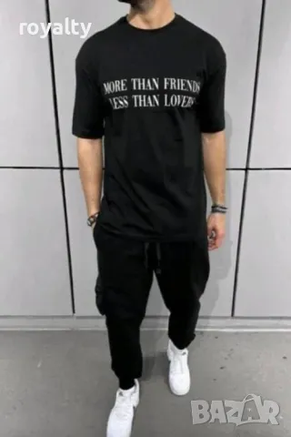 Мъжка блуза с къс ръкав