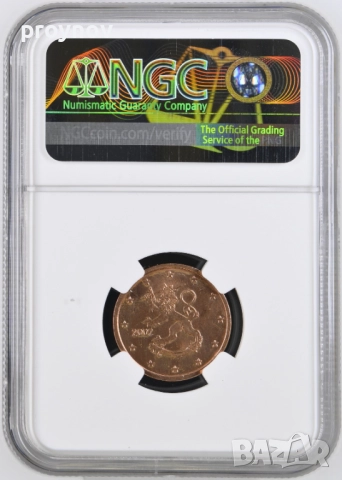 5C - 2002 FINLAND MINT ERROR , снимка 5 - Нумизматика и бонистика - 51618105