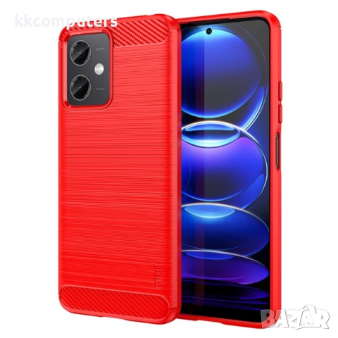 Xiaomi Redmi Note 12 5G / Poco X5 5G MOFI Carbon Fiber Калъф и Протектор, снимка 3 - Калъфи, кейсове - 53233770