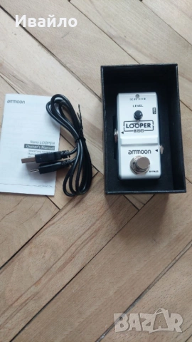 Продавам чисто нов китарен ефект Nano Looper, снимка 2 - Китари - 53560925