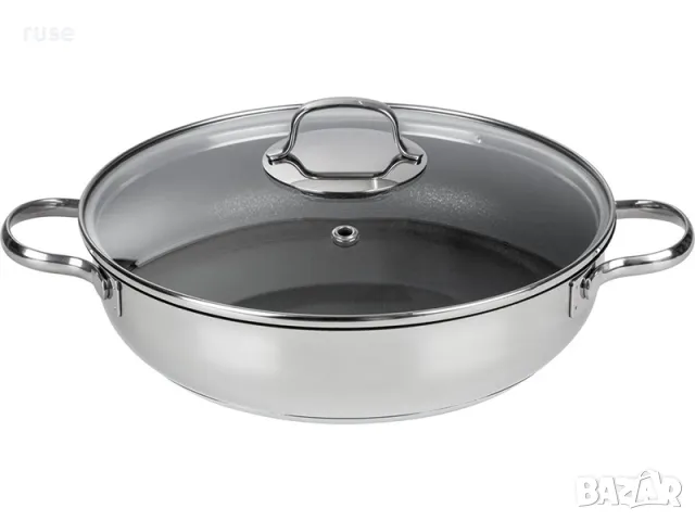 НОВИ! Тиган за задушаване 28см с капак съд за готвене, снимка 11 - Съдове за готвене - 49786528