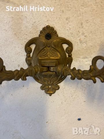 Свещници от месинг 4 бр, снимка 8 - Други ценни предмети - 51607909