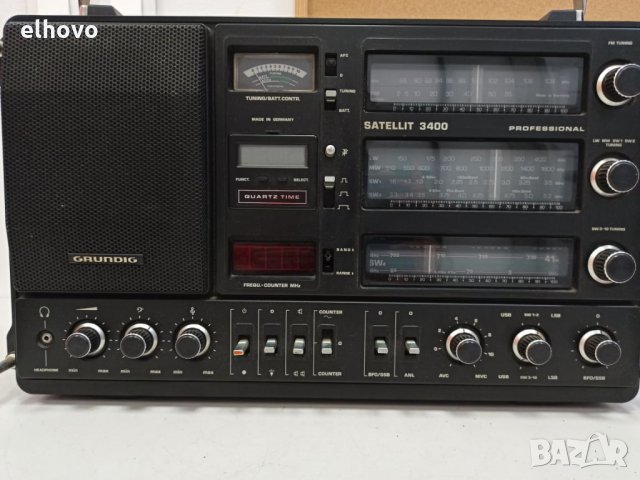 Радио Grundig Satellit 3400 Professional, снимка 3 - Радиокасетофони, транзистори - 32860780