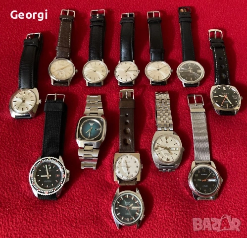 Винтидж Swiss 40/70те Zenith Longines Колекция Часовници, снимка 2 - Антикварни и старинни предмети - 53592514