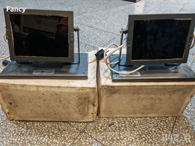 Фото лампи 2 броя, снимка 3 - Антикварни и старинни предмети - 47346316