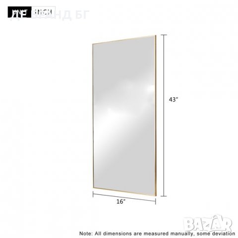 Огледало с рамка за стена в цял ръст AA01013ZZE001 , снимка 3 - Огледала - 35067593