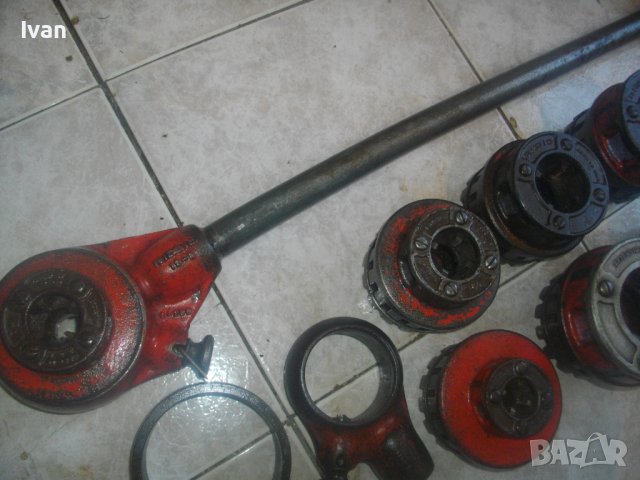 RIDGID-Made in USA-Винтонарезка/Плашка/Винторезка-Външни  Резби Тръби-1/2-1 1/2Цол-CENTRAL-Различни, снимка 3 - Други инструменти - 43001772