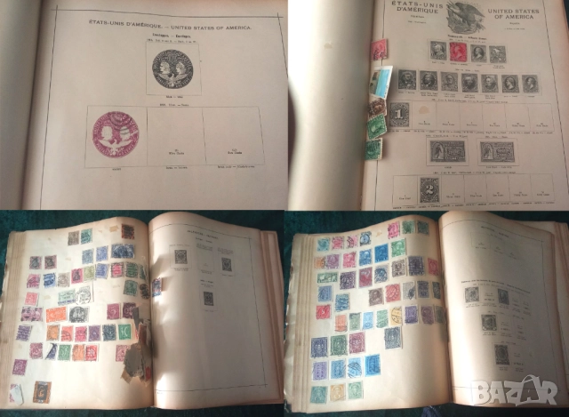 МЕЖДУНАРОДЕН ПОЩЕНСКИ АЛБУМ НА - 19-ТИ ВЕК, снимка 6 - Филателия - 52183437