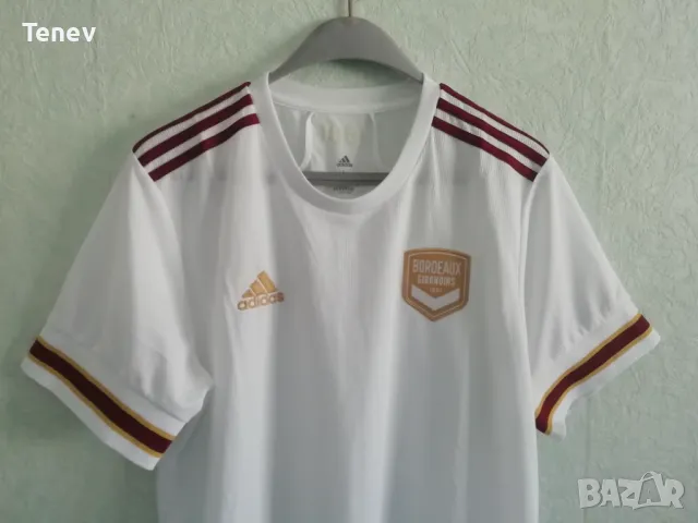 Girondins Bordeaux Adidas Нова Оригинална Тениска Фланелка Бордо L, снимка 4 - Тениски - 47760703