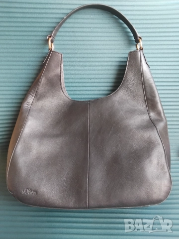 S. Oliver 100% оригинална дамска чанта - естествена кожа