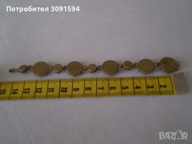 Старинна Гривна Венецианска Мозайка Италия, снимка 5 - Антикварни и старинни предмети - 37404008