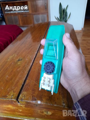 Стара играчка лодка,катер #6, снимка 6 - Антикварни и старинни предмети - 33116949