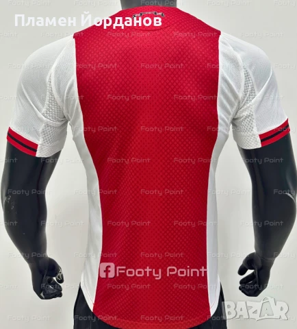 Футболна тениска Аякс - 2025/2026 Ajax, снимка 2 - Футбол - 51236385