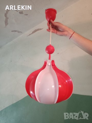 Декоративна лампа тип полилей., снимка 2 - Лампи за таван - 33678986