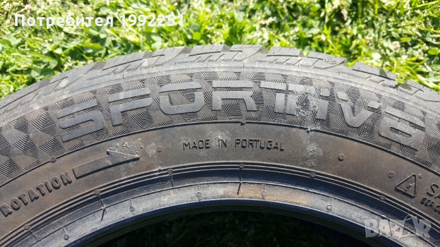 2бр. зимни гуми Sportiva SnowWin2 165/65R14. 6 мм дълбочина на шарката. DOT 2516. Цената е за 2бр, снимка 2 - Гуми и джанти - 32678591