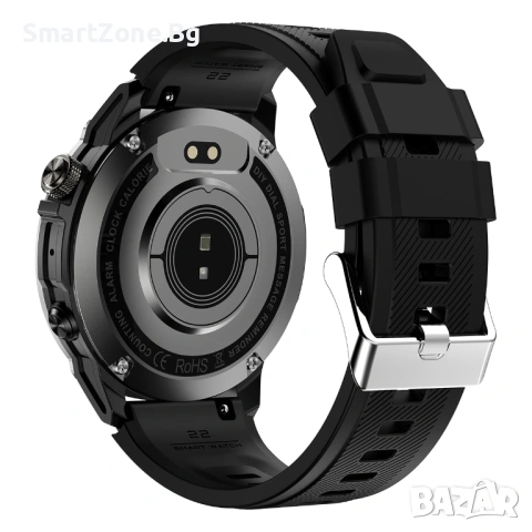 GPS Смарт часовник Xmart HK08, Черен, снимка 4 - Мъжки - 53246591