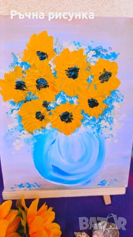 Нови авторски картини на статив с цени от 30лв, снимка 6 - Картини - 33144300