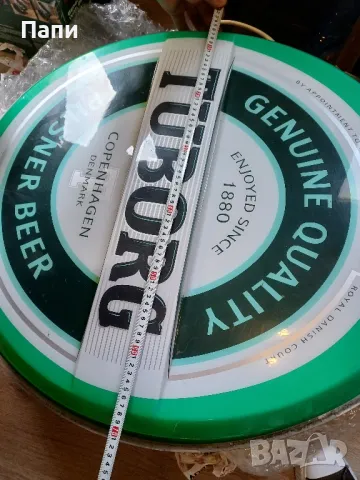 Огромна,светеща табела на Tuborg от 80-те год., снимка 9 - Рекламни табели - 47542553