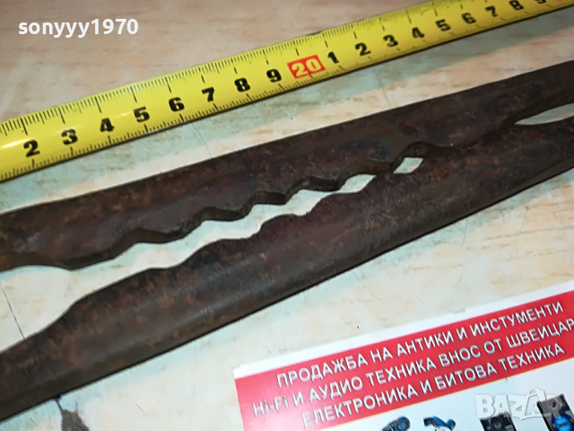 АНТИЧНИ СТАРИ КЛЕЩИ 1904221350, снимка 8 - Антикварни и старинни предмети - 36507329