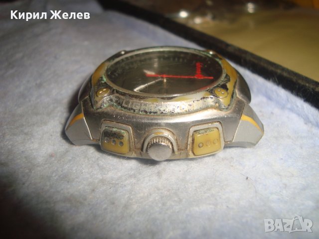 Lafuma 100M Fond Acier СТАР РЯДЪК КОЛЕКЦИОНЕРСКИ КВАРЦОВ МАРКОВ ЧАСОВНИК 30674, снимка 3 - Мъжки - 37918431