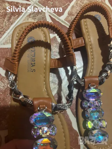 Дамски сандали, снимка 2 - Сандали - 50177595