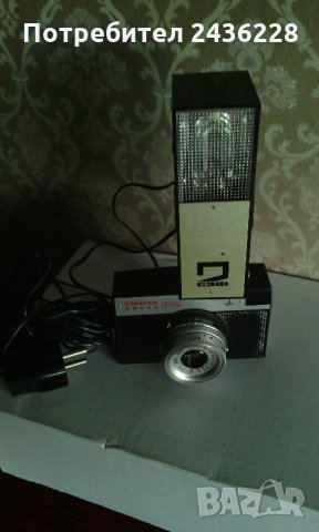 Ретро Фотоапарат Смена 8М с лента и светкавица, СССР, Много запазен., снимка 5 - Антикварни и старинни предмети - 26708603