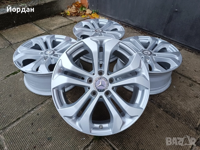ОРИГИНАЛНИ джанти 17 ' цола 5x112 МЕРЦЕДЕС / MERCEDES BENZ ET36 7,5J 66,6