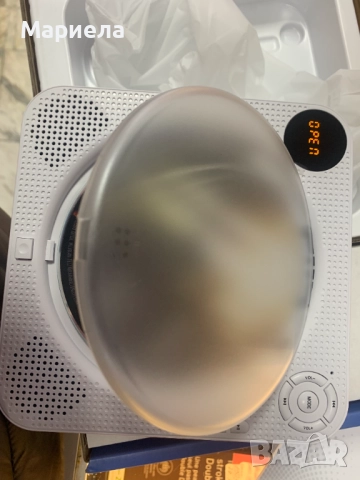 Преносим CD плейър с Bluetooth , Радио , USB , AUX / Акумулаторен, снимка 3 - Други - 52398742