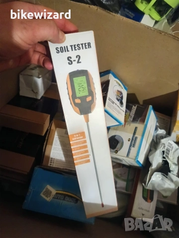 lintronic 5 в 1 pH метър за почва, устройство за измерване на pH стойност на почвата НОВО, снимка 2 - Градинска техника - 53058722