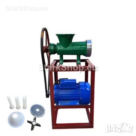 Месомелачка Чугунена №32 с Мощен Руски Електромотор 1500W с Допълнителни Приставки, снимка 3 - Други инструменти - 50394843