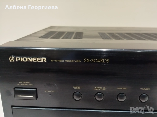 Усилвател PIONEER SX- 304 RDS, снимка 3 - Ресийвъри, усилватели, смесителни пултове - 52294916