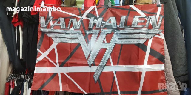 Van Halen EVH Striped Flag  , снимка 3 - Китари - 43819683