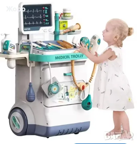 ЛЕКАРСКИ КОМПЛЕКТ МАСИЧКА СЪС СКЕНЕР 132398 , снимка 3 - Образователни игри - 47675174