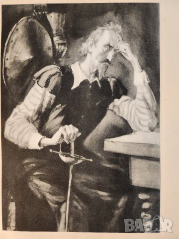 Дон Кихот / Сервантес, в 2 големи тома с илюстрации на Кукрынксы, на руски език, рядкост, запазени, снимка 3 - Художествена литература - 44049910