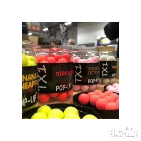 Плуващи топчета Shimano TX1 Pop-up  15MM 80G различни аромати, снимка 1