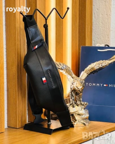 Tommy Hilfiger Кожена Мъжка Чанта 