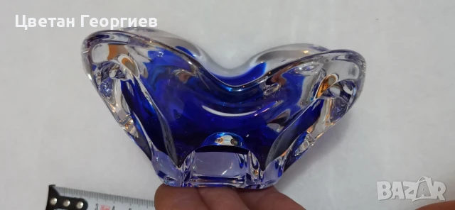 цветно стъкло Мурано, снимка 4 - Антикварни и старинни предмети - 50999361