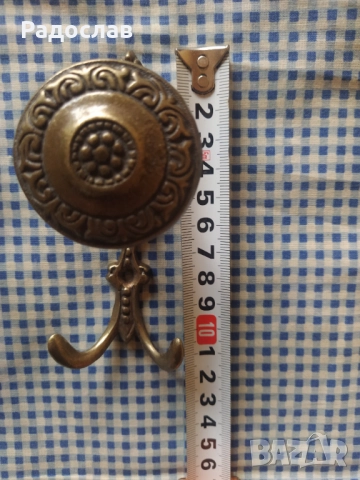 стари бронзови закачалки , снимка 4 - Закачалки - 52770566