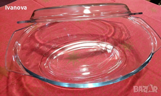 Гювеч с капак от огнеупорно стъкло“MARINEX“, снимка 2 - Съдове за готвене - 51872710