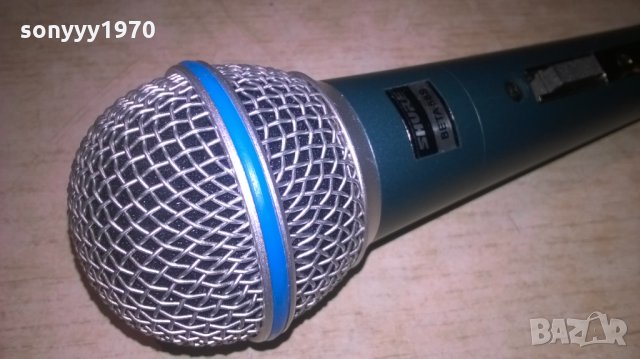 shure BETA SM58S-profi-внос швеицария, снимка 2 - Микрофони - 26260909